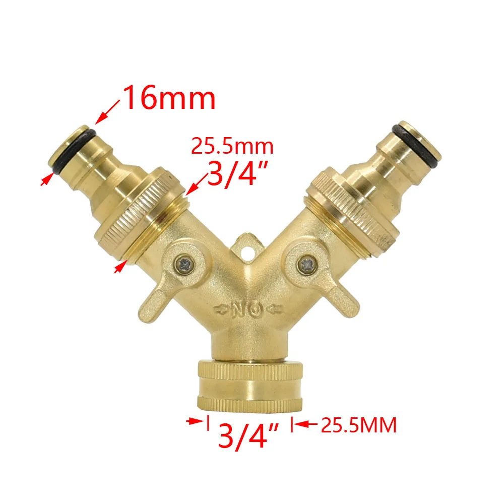 NUTKIT 6PCS Raccord Tuyau D'arrosage Laiton, Raccord Rapide Laiton, Rapide D'extrémité De Tuyau D'arrosage Kit Avec 2×Connecteurs Mâles Doubles, 2×1/2" Embouts De Tuyau, 2×3/4" Connecteurs De Robinet