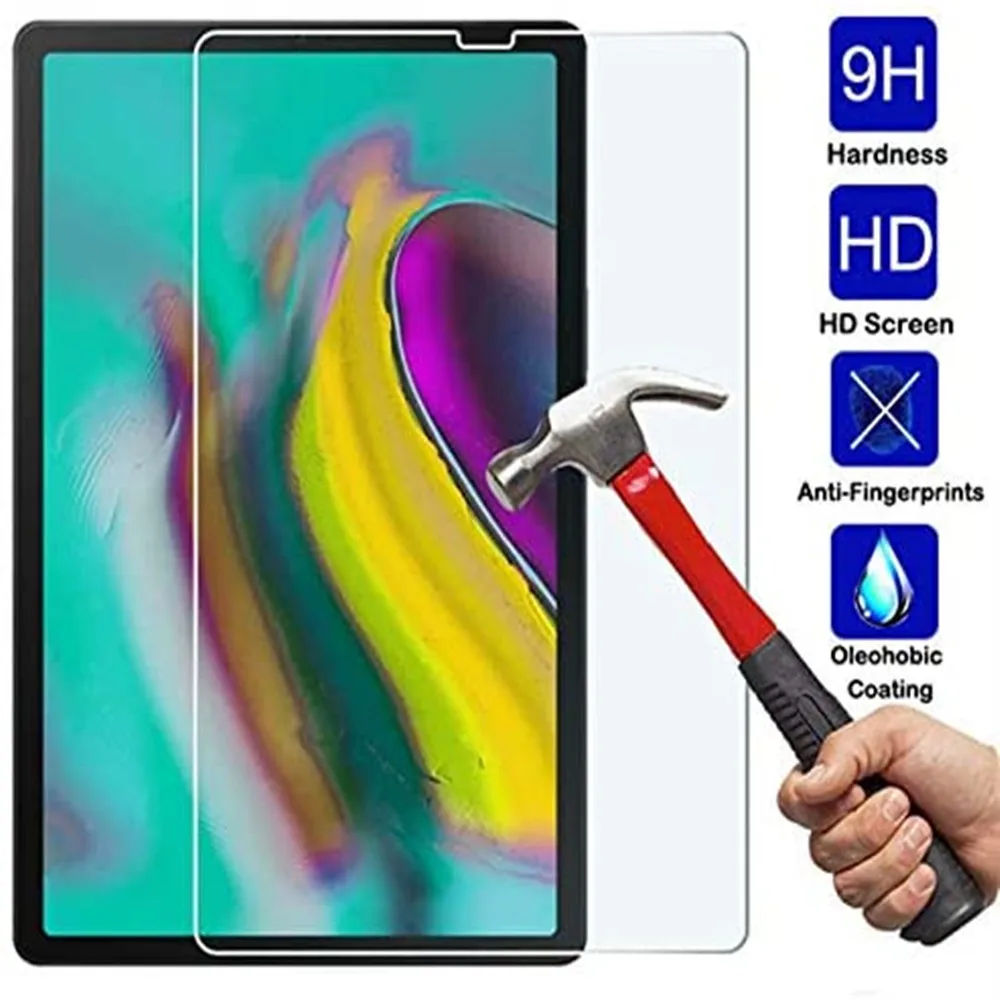 9H Tempered Glass Screen Protector For Samsung Galaxy Tab S5e T720 T725 S6 T865 2019 10.5 Inch Bubble Free Glass Protective Film-3
