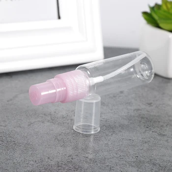 

20ML Travel Plastic Perfume Atomizer Transparent Portable Spray Bottle Reusable Empty Cosmetic Container