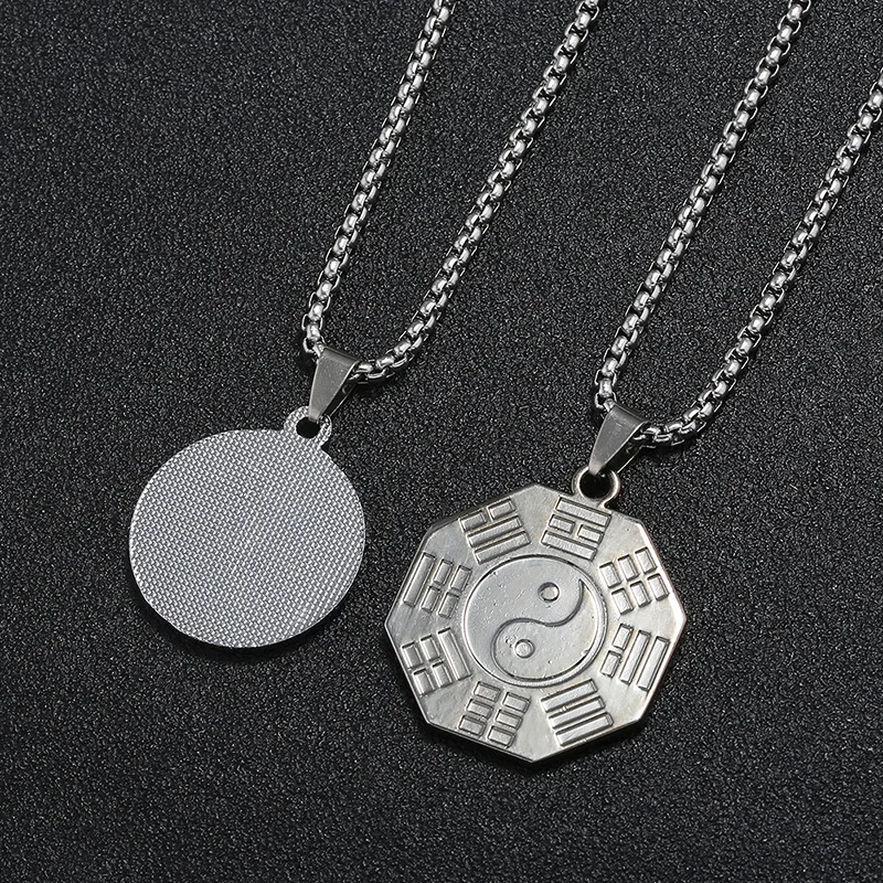 New Stainless Steel Yin Ying Yang 