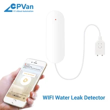 Best Price CPVan WiFi Water Leak Detector Water Leakage Sensor WiFi Water Sensor Tuya Sensor Water Detector Compatible with Tuya APP Best Price CPVan WiFi Water Leak Detector Water Leakage Sensor WiFi Water Sensor Tuya Sensor Water Detector Compatible with Tuya APP