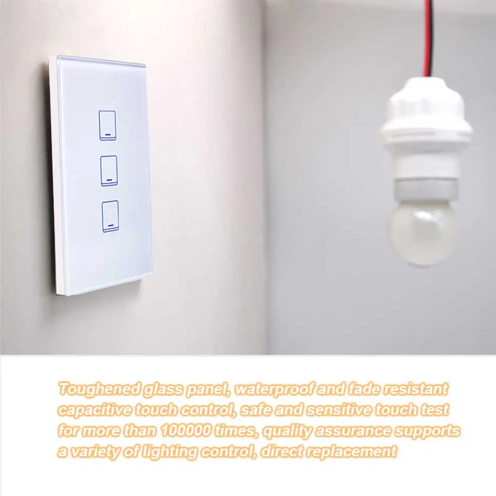 SONOFF T2US wifi Пульт дистанционного управления Автоматическая настенная сенсорная панель смарт-переключатель многофункциональные разъемы Легкий домашний вкл. ВЫКЛ