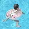 Baby Swimming Float Inflatable Infant Pink Floating Ring Kids Swim Pool Accessories Circle Bathing Summer Toys Toddler Rings 1