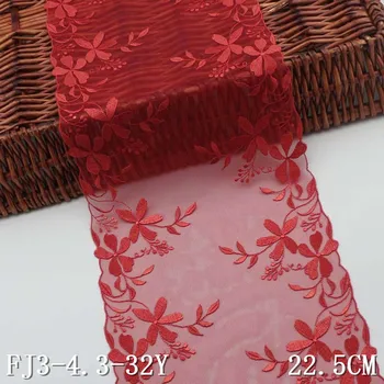 

Spot Direct Six Colors High Quality Polyester Embroidery Three-dimensional Flower Mesh Lace Women's Bra Underwear Accessories