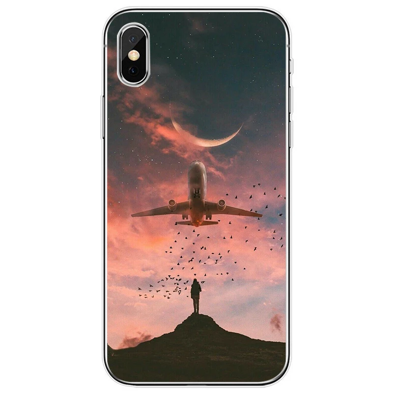 Чехол для телефона из мягкого силикона и ТПУ iPhone SE 5 5S 6 6plus 7 8 plus X XR XS Max|Бамперы| |