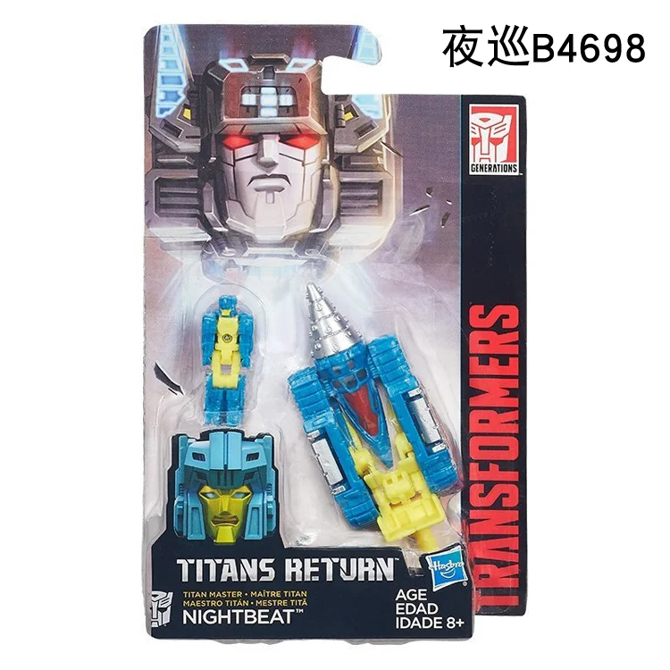 Трансформационные игрушки возвращение titan idw главный воин трос Rhino Дартс ночные
