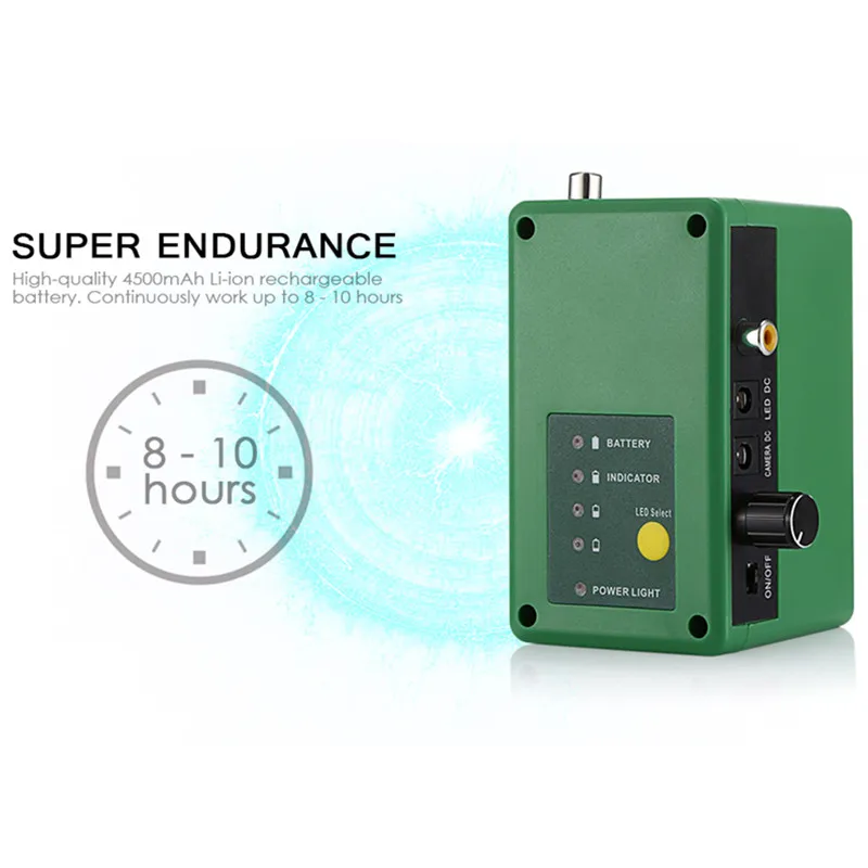 Tanie 7.0 Cal 15m 1000TVL pod wodą lokalizator ryb kamera wędkarska 15 sztuk białe diody led + 15 sztuk lampa podczerwień echosondy IP68 wodoodporna