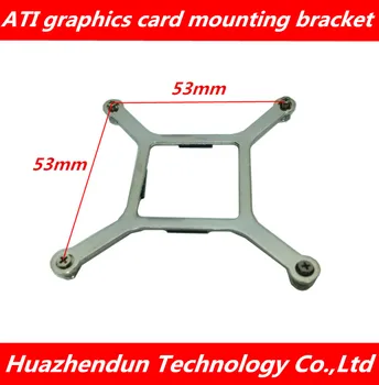 

ATI graphics card mounting bracket 53MM graphics card cross back plate buckle spring bracket 50pcs free shipping