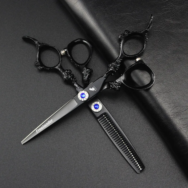 Парикмахерские ножницы 6 дюймов Профессиональные парикмахерские прямые