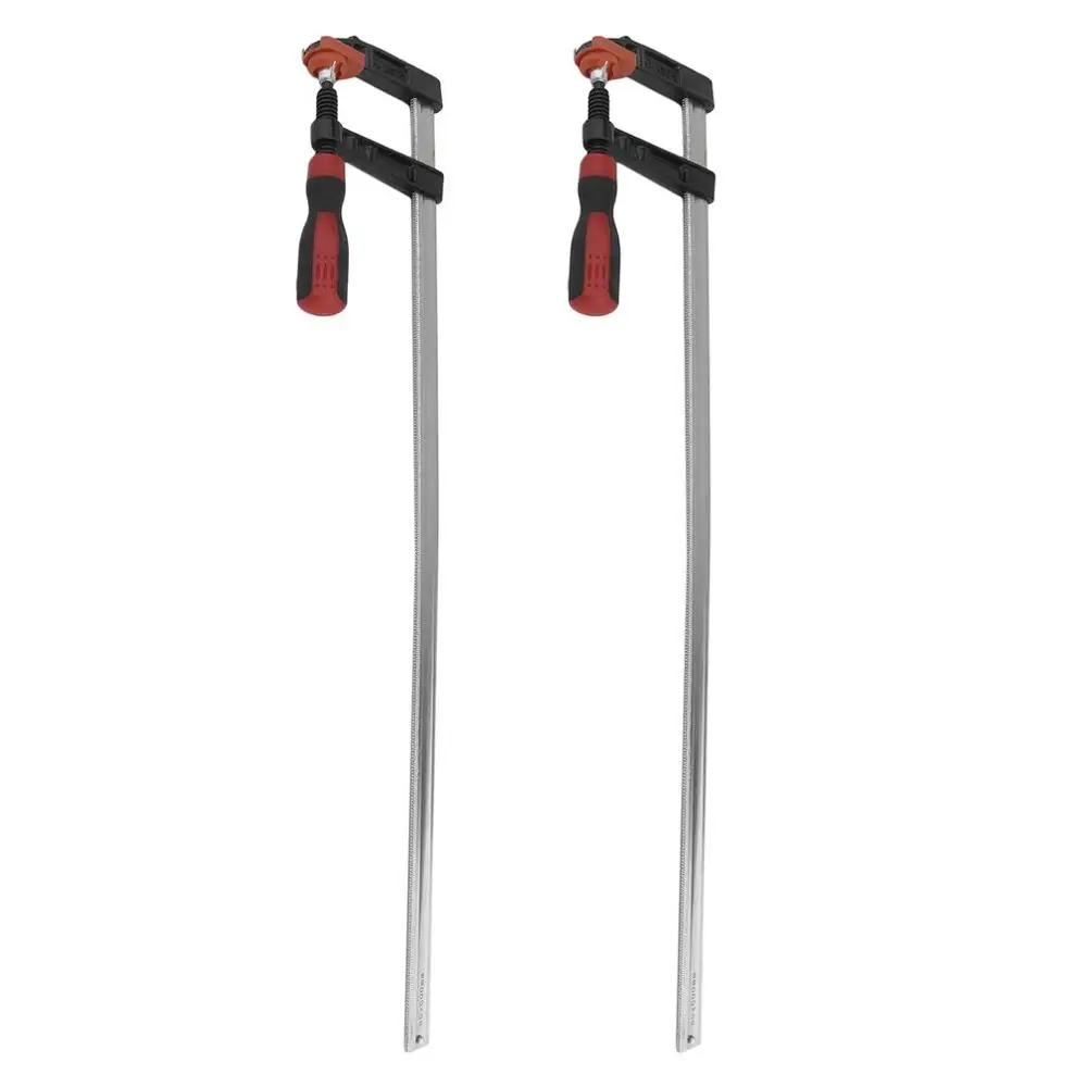 

80X600mm Durable F Woodworking Clamp Adjustable Head F Shape Quick Clip Heavy Duty Woodworking Pliers Portable Bar Clamp