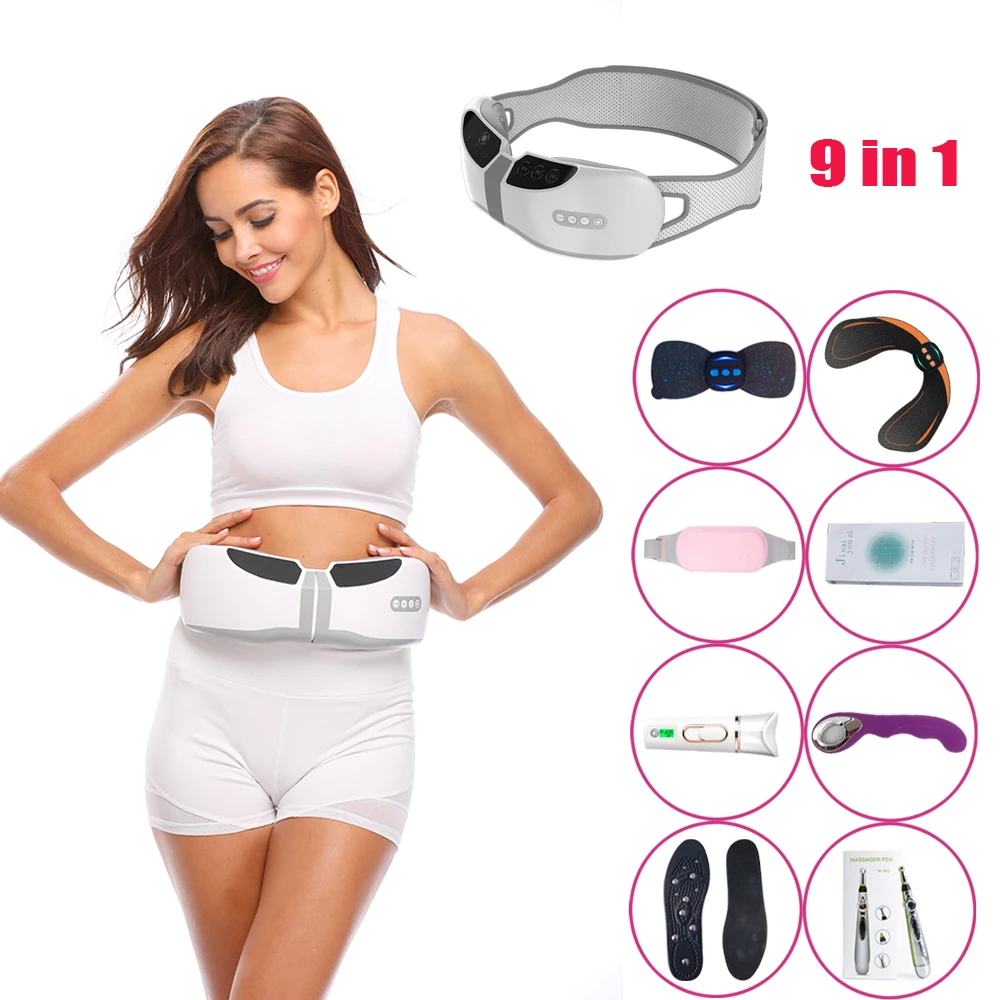 LASTEK 9 in 1 Home Beauty Health Massage Kit Lose Weight Therapy Device