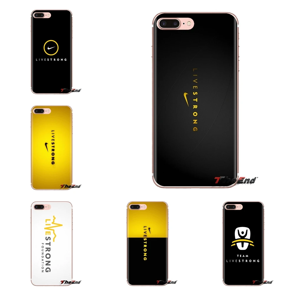 TPU Cover Livestrong unites inspires empowers For HTC U11 One M7 M8 A9 M9 M10 E9 Desire 630 530 626 628 816 820 Motorola G G2 G3 |