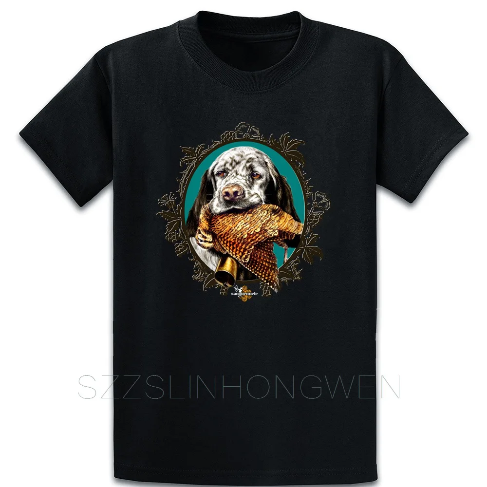 Setter And woodscock футболка с короткими рукавами, стиль, круглый вырез, дизайн, подарок, летняя одежда, Kawaii рубашка