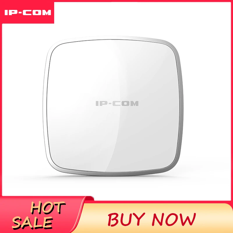 IP-COM W60AP 11AC 1200M потолочная беспроводная точка доступа с высоким коэффициентом