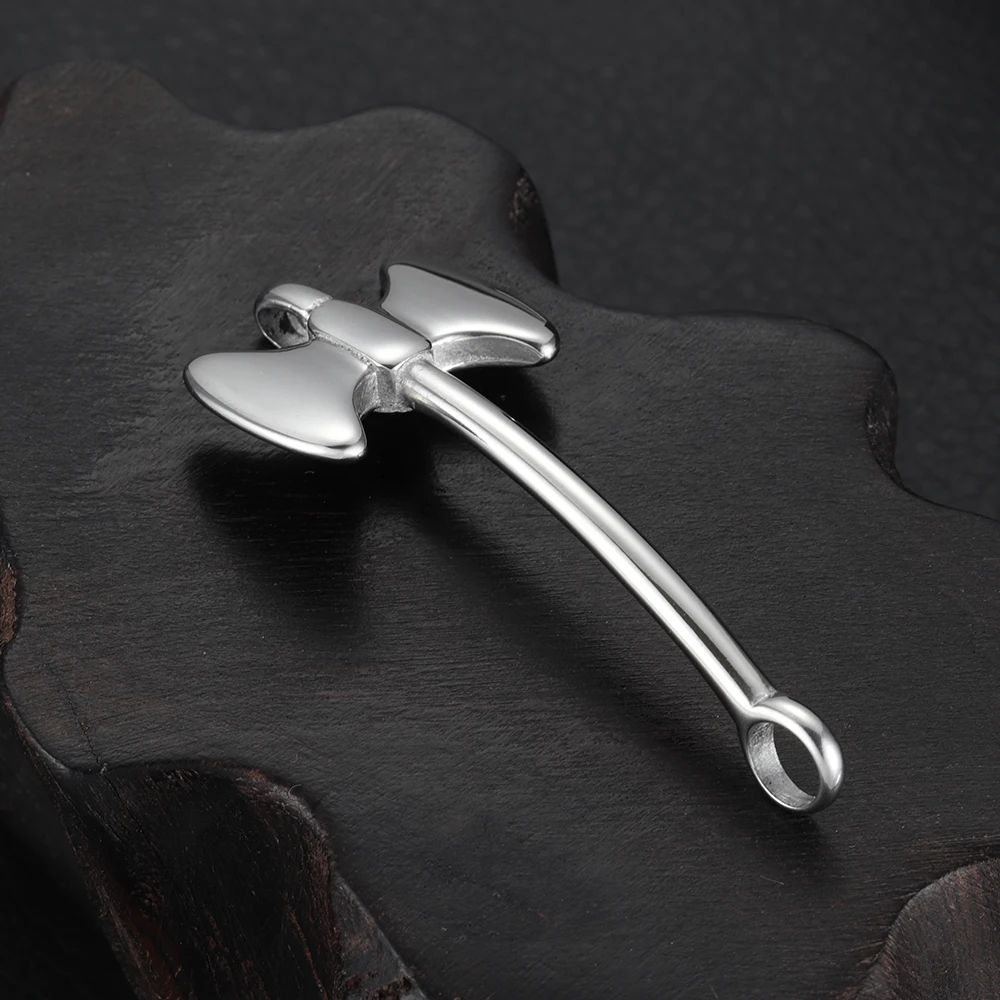 

Stainless Steel Hooks Curved Double Axe for Bracelet Connect DIY Jewelry Making Components Wholesale Clasps Polished Connectors