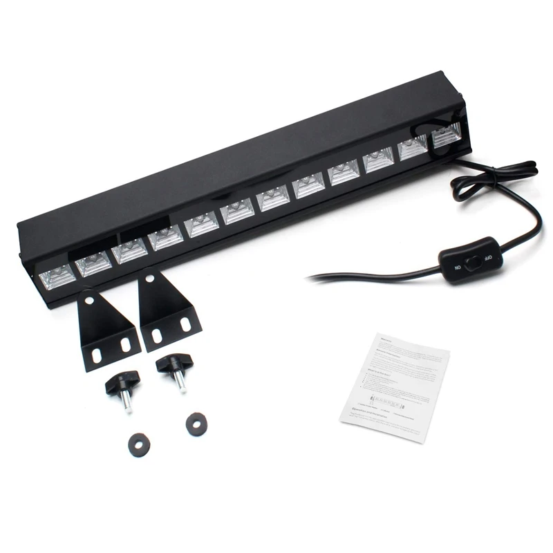 

TOP Uv Led Bar 12Ledx3W With Black Light Bulbs In Metal Housing For Glow Party,Halloween,Christmas And Special Effects,Eu Plug