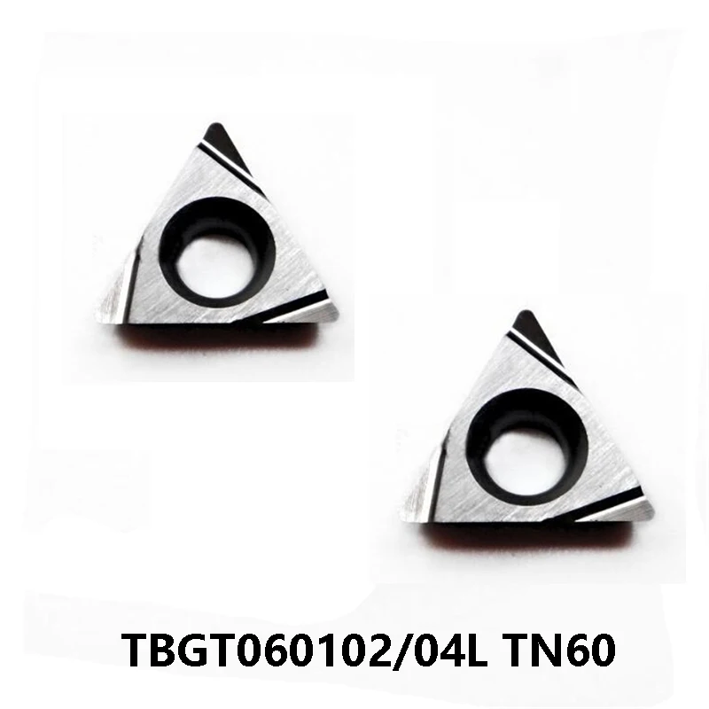 

Original Kyocera 10pcs TBGT TBGT060102 TBGT060104 TBGT060102L TN60 TBGT060104L TN60 Lathe Tools Carbide Inserts CNC Cutter