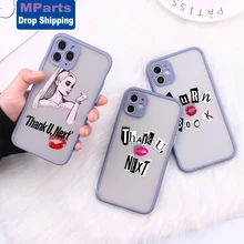 Letter Design Matte Phone Cover For iPhone 12 Pro Max 11 Pro Max 7 8 Plus XsMax XR 12 Mini X SE 2020 Case