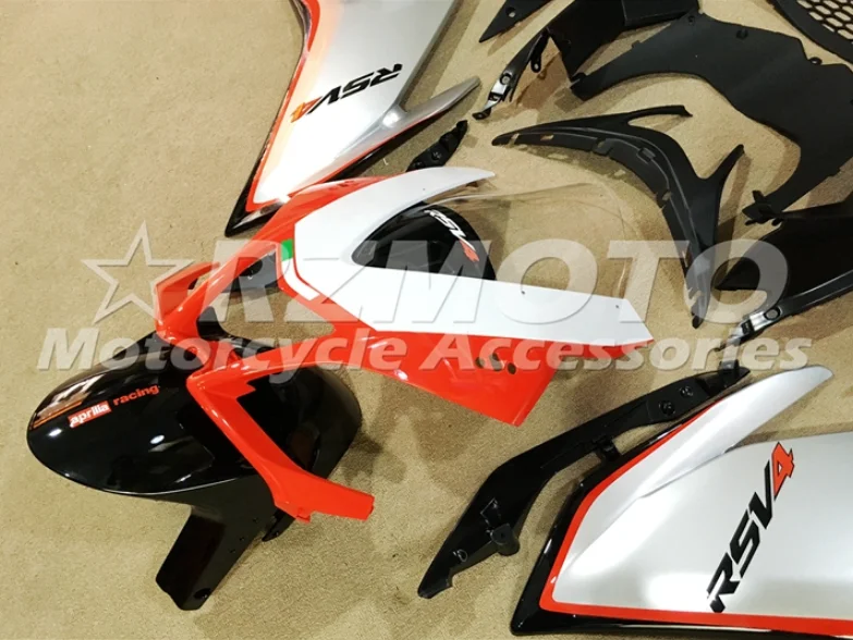 Литьевая Форма ABS Обтекатели комплект подходит для Aprilia RSV4 1000 2009- 09 10 11 12 13 14 на заказ красный черный серебристый