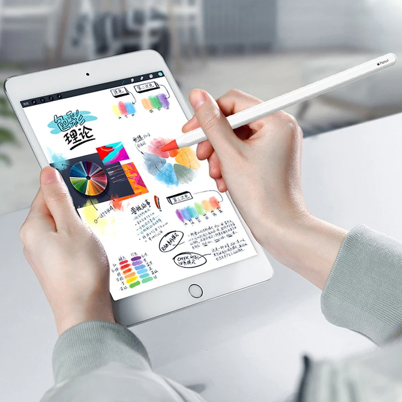 8 шт./лот, силиконовый наконечник для карандашей Apple Pencil 1, 2 наконечника, защитный чехол для Apple Pencil, 1st, 2nd, стилус, чехол