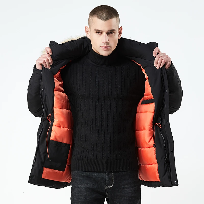 Men Hiking Jackets Winter Thick Cotton Clothes Removable Hooded Jacket For Outdoor Climbing Skiing Coats Warm Parkas Overcoat