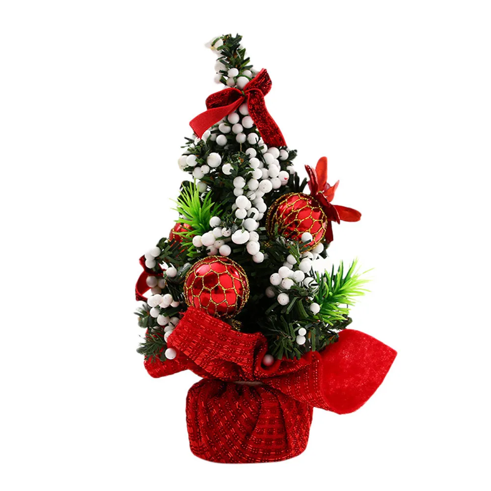 Креативное деревянное украшение для рождественской елки, рождественский подарок, украшения для рождественской елки, украшение стола, миниатюрное дерево, arbol de navida - Цвет: 02