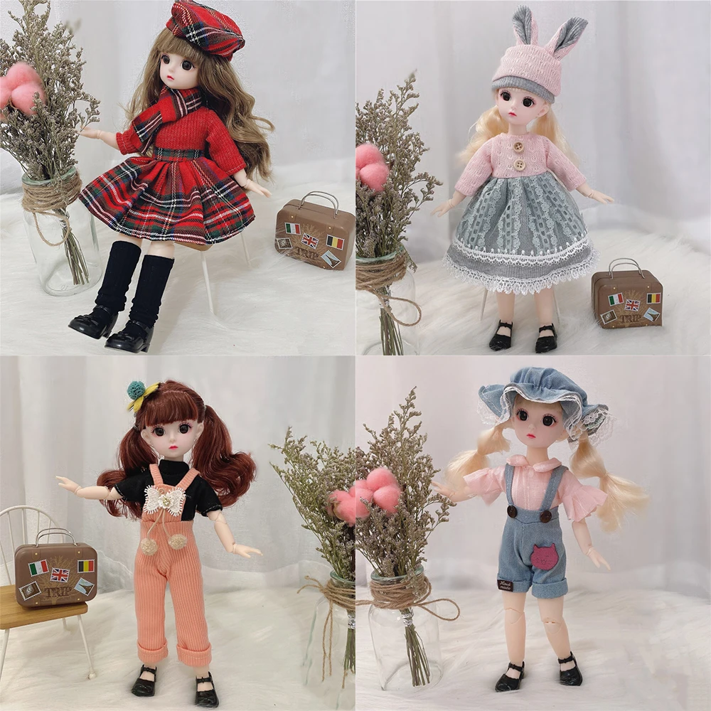 Новинка Одежда для кукол платье девочек 1/6 12 дюймов BJD SD Blyth doll модная