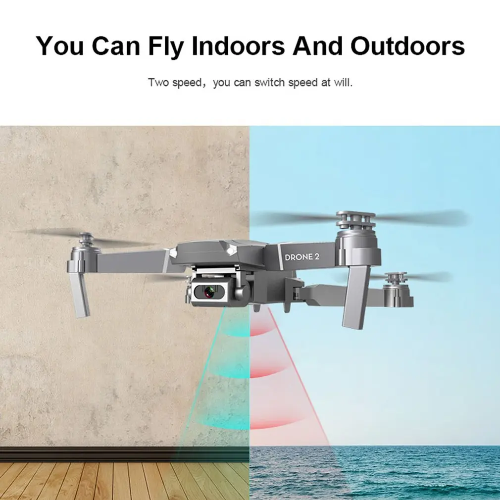  E68 Folding Drone with 720P 1080P 4K Camera FPV Drones 6-Axis Gyroscope Gesture Photo Altitude Hold