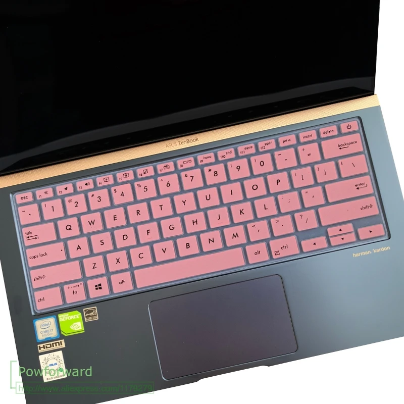Силиконовый чехол для клавиатуры ASUS ZenBook 14 UX434 UX434FL ux434flc UX431 UX431FN UX431FA UX392 UX392FN