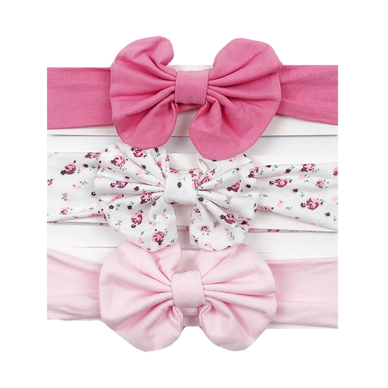 Children's Finger Toothbrush 3pcs/Lot New Desgin Headband For Girls Cute Rabbit Ears Headbands Soft Stretch Knit Hair Bands Baby Hair Accessories Baby Accessories discount