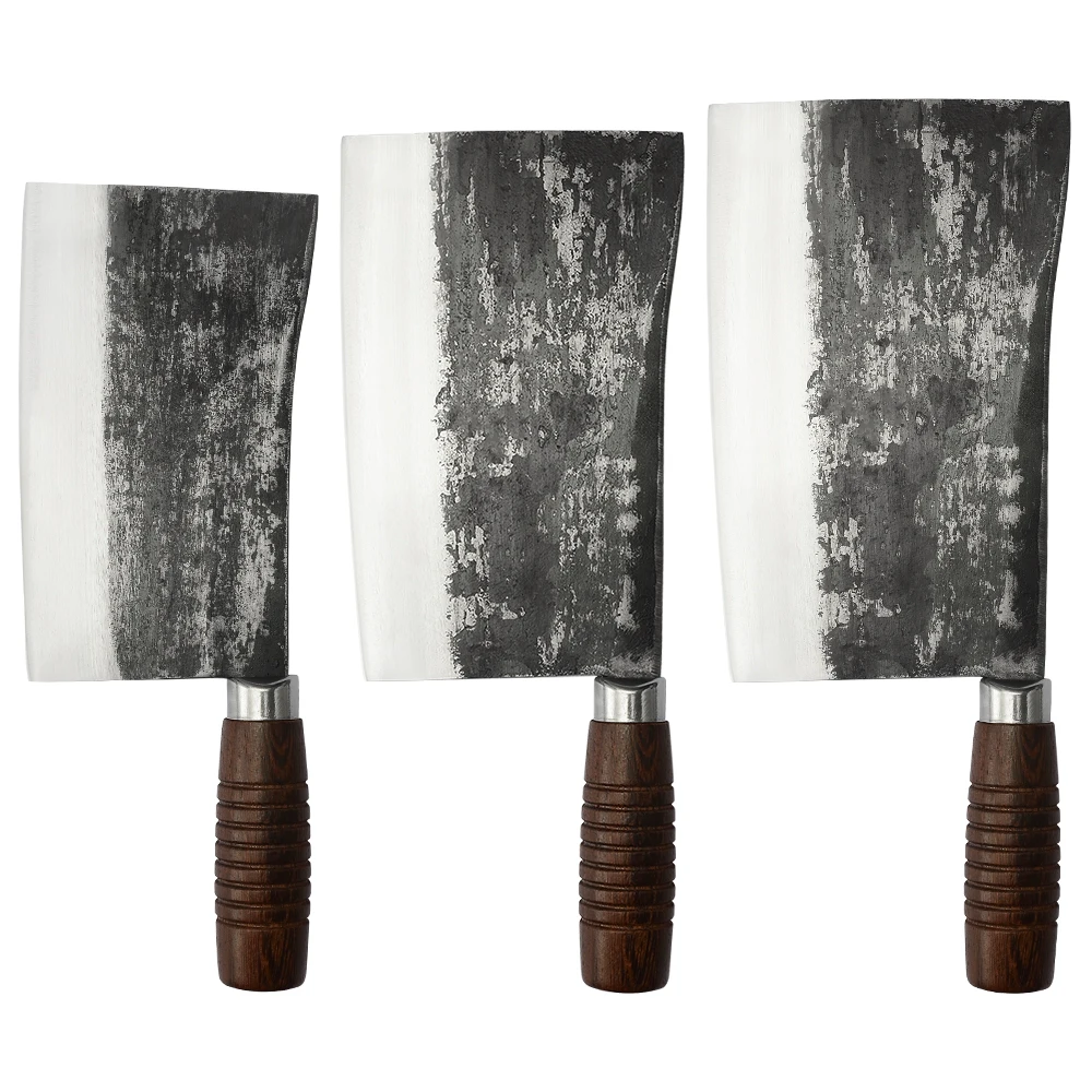 Big Serbian Outdoor Knife Kitchen Cleaver 7 8 Inch Heavy Duty