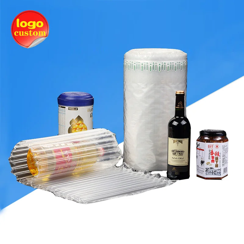 Easy To Tear Air Column Bubble Wrap Roll Buffer Inflatable Protect Bag Airbag Cushion Packing Shipping Fragile Glass Bottle Gift | Дом и сад