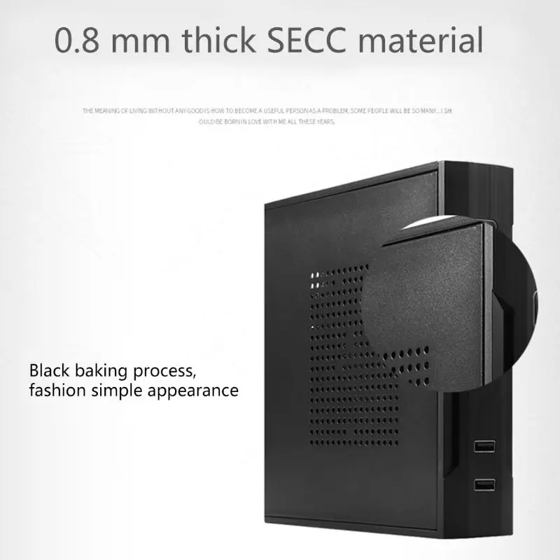 QX01 ̴ ITX ǻ ̽ Ŭ Usb2.0 2.5 ġ Hdd SSD ӿ PC ũž , 12V 8A/5A   ġ 