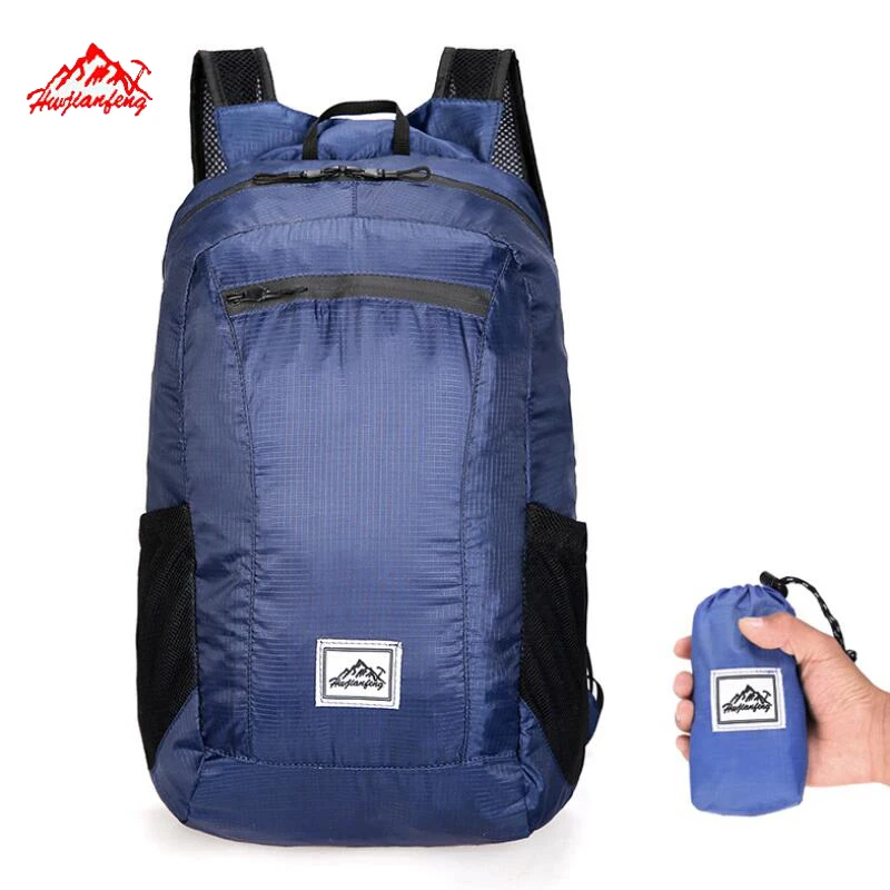 

20L Folding Backpack Hiking Camping Bag Ultra Lighting Light Outdoor Sport Backpack Waterproof Foldable Travel Backpack