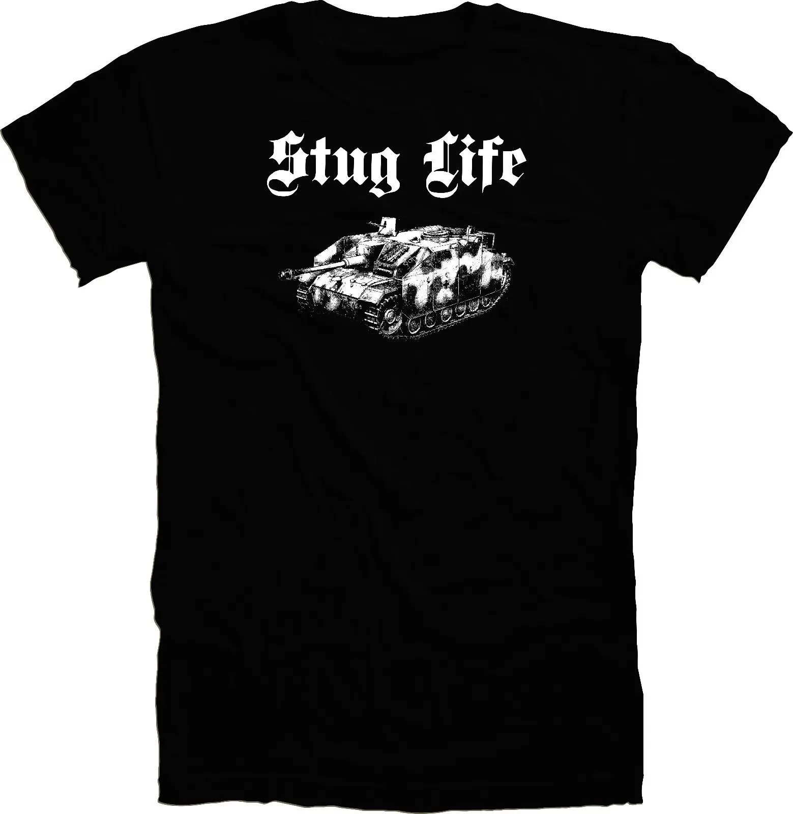2019 Summer Hot Sale Men T-shirt German StuG III Panzer Tank T Shirt WWII Wehrmacht Army ASL Stug LIfe |