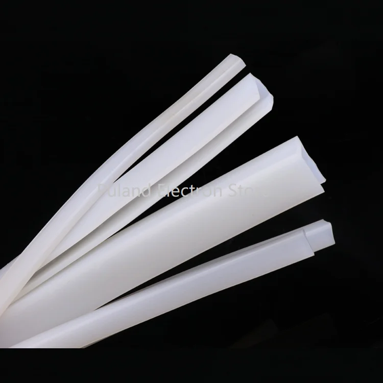 U образная уплотнительная лента 4 мм канальная силиконовая резиновая оболочка