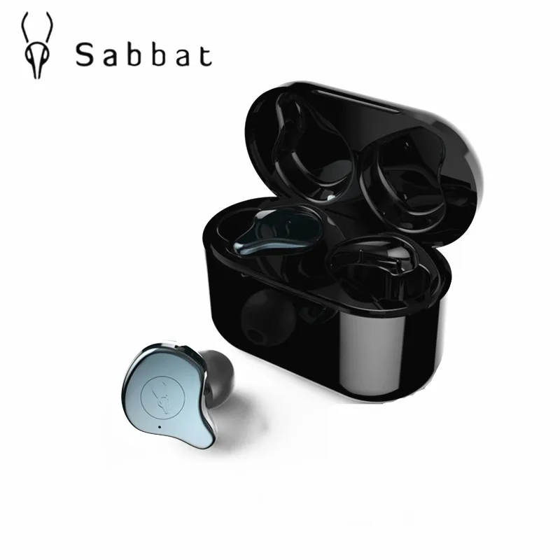 Sabbat E12 настоящие Беспроводные Bluetooth 5,0 наушники HIFI монитор шум в ухо Спортивная гарнитура Беспроводная зарядка O5 X1 E