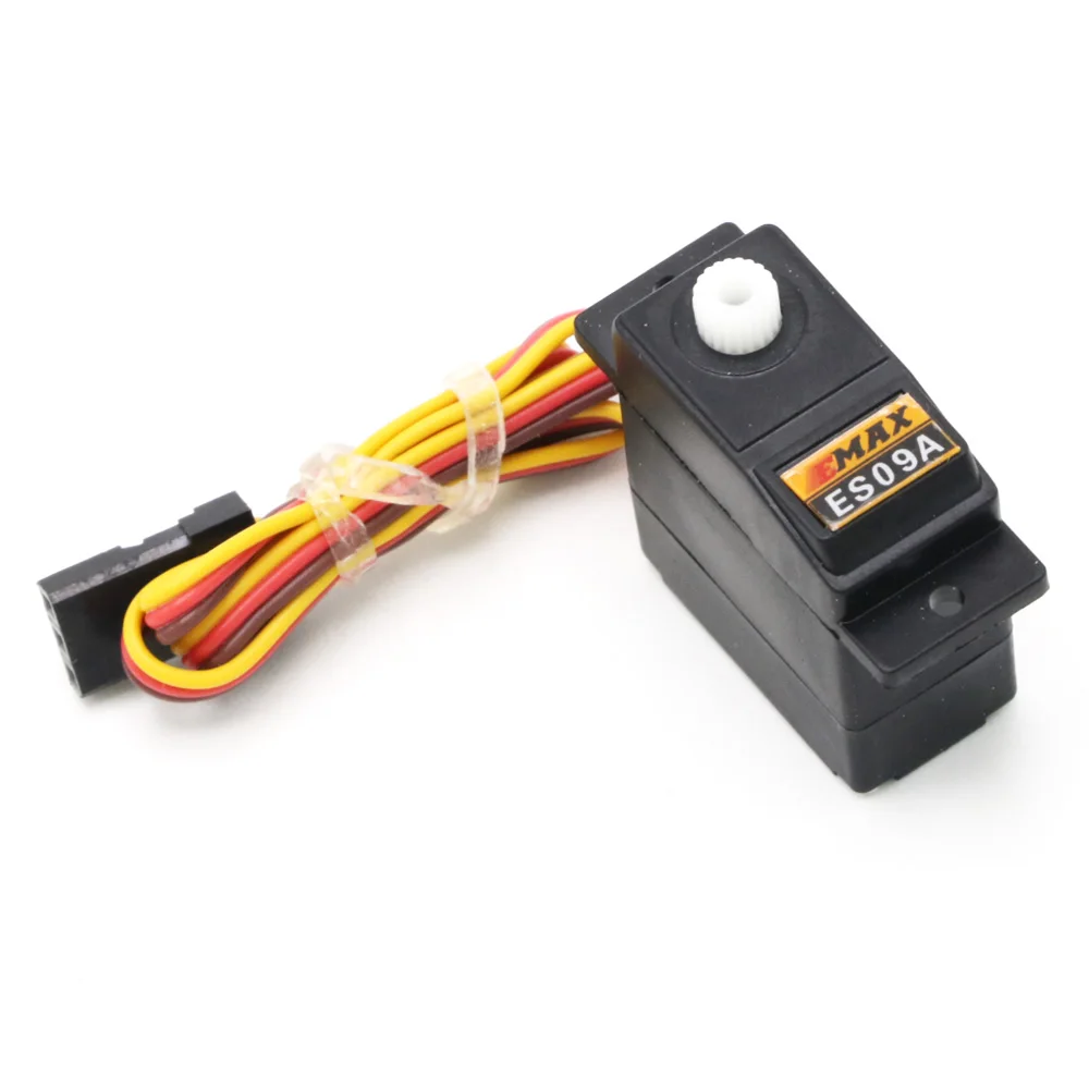 

4pcs/lot EMAX ES09A Servo (Dual-Bearing) Specific Swash Servo For Trex 450 Rc Helicopters Rc Drone