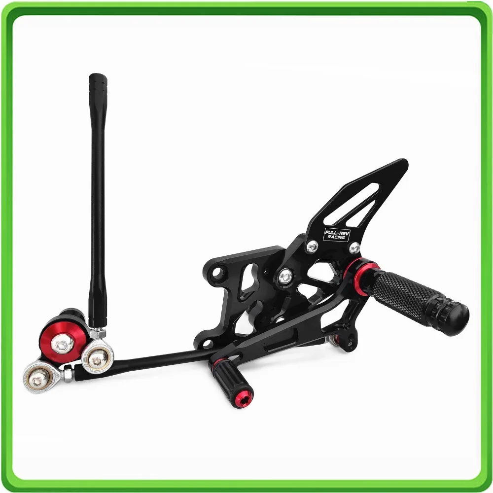 Adjustable Rearsets rear set sets footrest foot rest pegs pedal for Honda CBR 600 RR CBR600RR ABS 2009 2010  2011 2012 2013 2014 2015 2016 2017 2018 2019 (12)