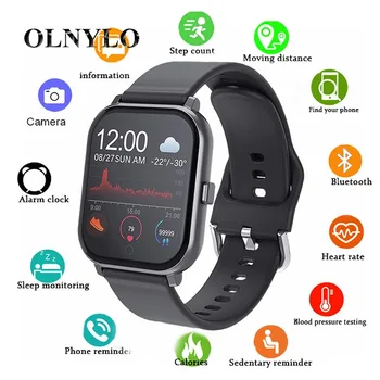 

T55 Smart Watch Man IP67 Waterproof Heart Rate Monitor Bluetooth IOS Android Blood Pressure Fitness Tracker Woman Smartwatch