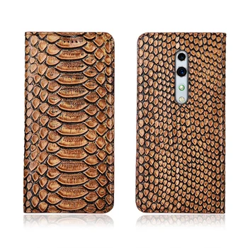 

Natural leather mobile phone cases credit card slot holder for OPPO Reno Z flip case for OPPO Reno phone cover coque funda capa