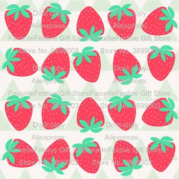 

strawberry cute kawaii cartoon polyster Fabric For Baby&Child,Patchwork Cloth, Sewing Quilting Bed Sheet Needlework Materials