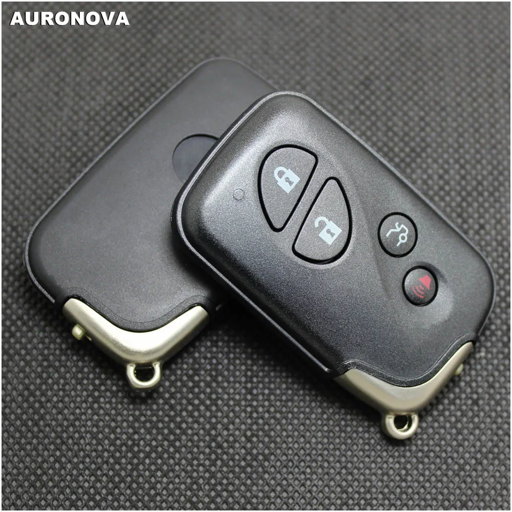 Чехол для смарт ключей AURONOVA 4 кнопки LEXUS ES350 GS350 GS430 LX570 IS350 IS250 RX350|Заготовки ключей| |
