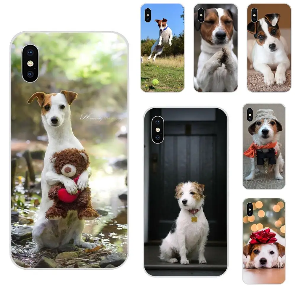 

For Huawei Honor Nova Note 5 5I 8A 8X 10 Pro 9X For Moto G G2 G3 G4 G5 G6 G7 Plus Soft TPU Cases Covers Jack Russell Terrier Dog