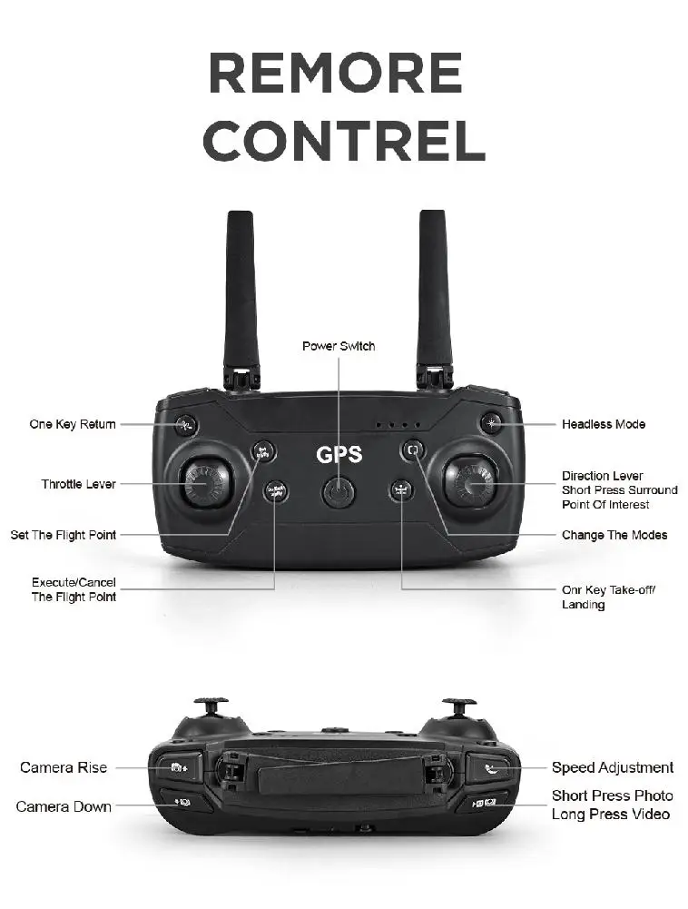 R10 gps Дрон с камерой 5G RC Квадрокоптер Дрон 2K wifi FPV складной вне точки Летающий жесты фотографии вертолет для видеосъемки игрушка