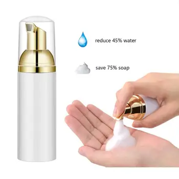 

60ML 20PCS Empty Bottles Foaming Soap Dispenser Travel Soap Bottles Plastic Refillable Cosmetic Bottles Containers For Shampoo