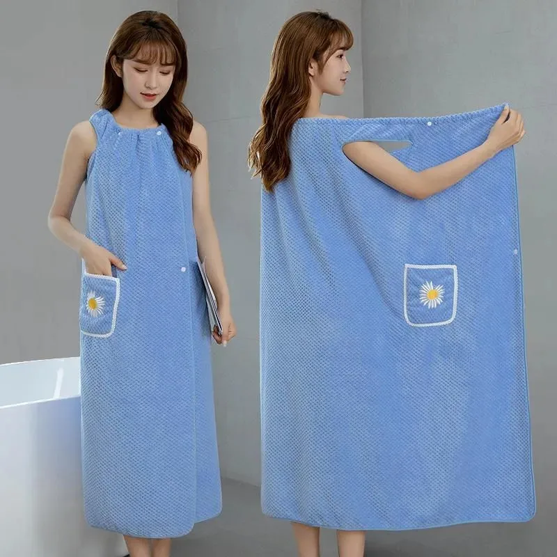 Plus Size Super Long Large Bath Towel Microfiber Wearable Soft Bathrobe  Women Miraculous Beach Spa Bathroom Towels Quick Dry
