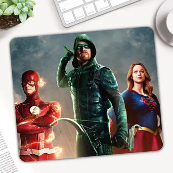 

Justice League Arrow Flash Supergirl Patterned Gaming Mause Mouse Pad Gamer Computer Mousepad Game Keyboard Mice Mat