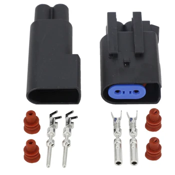 

2 Pin Automobile Motor Car Engine Lamp Socket Plug Wire Harness Connector Waterproof DJ7022Q-1.5-11/21