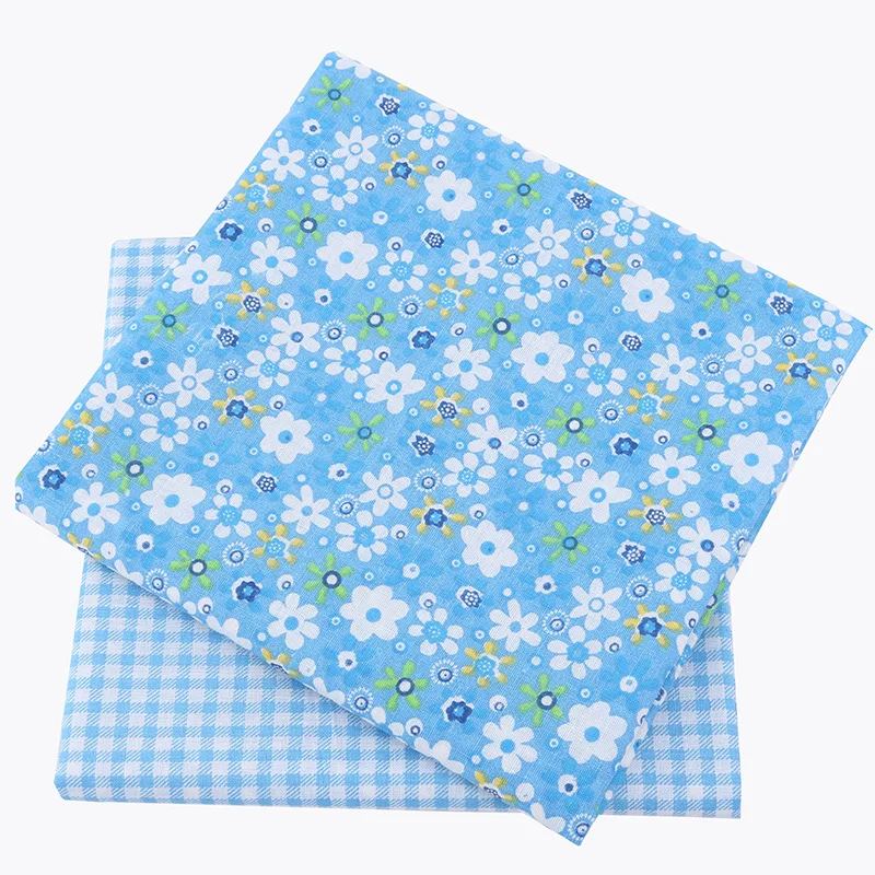 7pcs 50cmx50cm 100% Cotton Fabric For Patchwork DIY Quilting Fat Quarter Tilda Doll